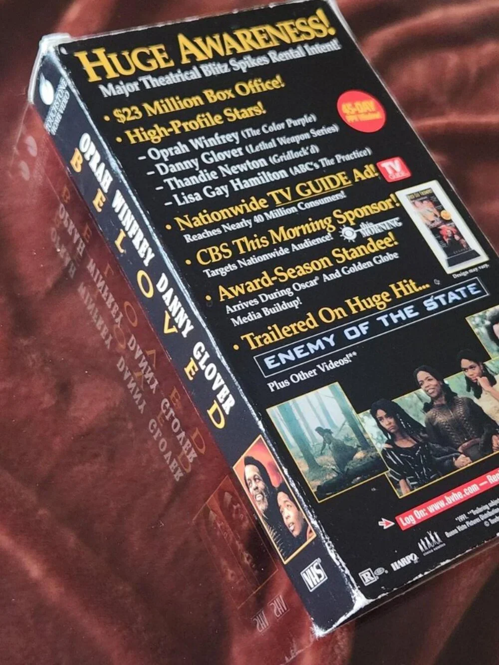 Beloved - Promo/Screener - 1998 - VHS
